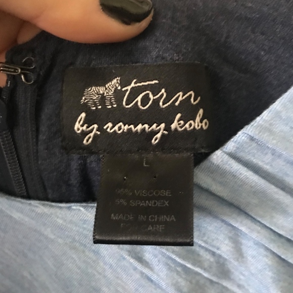 TORN by Ronny Kobo Tara Pleated Dress - Picture 2 of 4